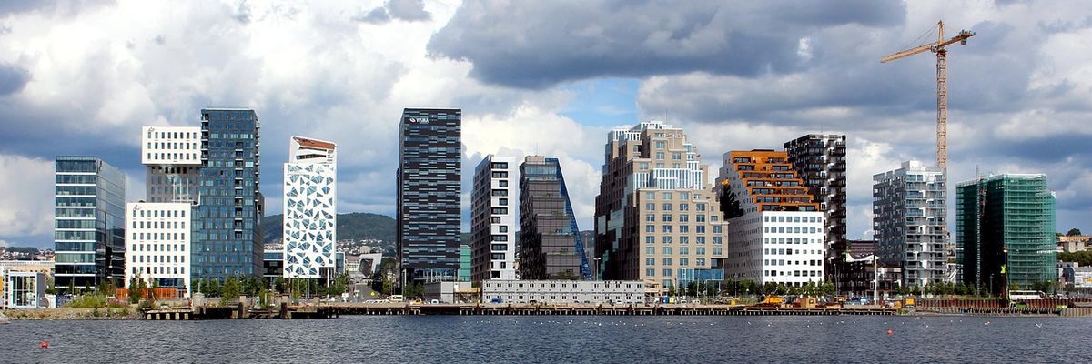 Building surveyor inspecting a residential property in Oslo